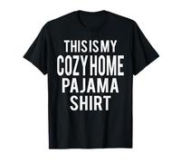 Disfraz Divertido de Pijama This Is My Cozy Home Camiseta