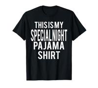 Disfraz Divertido de Pijama This Is My Special Night Camiseta