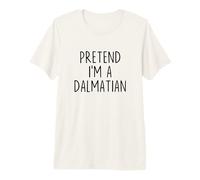 Disfraz Divertido para Fiesta de Halloween de fingir Que Soy un dálmata Camiseta Premium