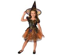 Disfraz Elegante De Bruja Para Niñas Disfraz De Halloween De Brujas