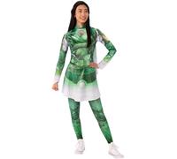 Rubies - Disfraz oficial de Disney Marvel Eternals Sersi Deluxe para mujer, verde, 6-8