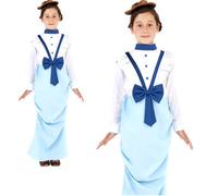 Disfraz Elegante Victoriano Para Niñas Día Del Libro Traje Infantil Edad 4-12