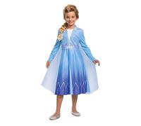Disguise Disfraz Elsa Disney Frozen Oficial – Vestido Niña Talla M (7-8 años)