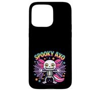 Disfraz Espeluznante de Axolotl Halloween Vibes Lindo Espeluznante AXO Carcasa para iPhone 15 Pro MAX