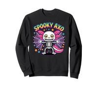 Disfraz Espeluznante de Axolotl Halloween Vibes Lindo Espeluznante AXO Sudadera