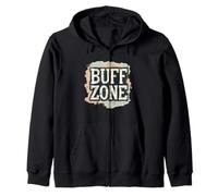 Disfraz Genial con Este gráfico de Zona Buff Sudadera con Capucha