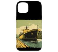 Disfraz genial de barco grande para los amantes de la carga y los barcos Carcasa para iPhone 13