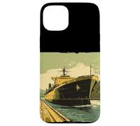 Disfraz genial de barco grande para los amantes de la carga y los barcos Carcasa para iPhone 15 Plus