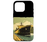 Disfraz genial de barco grande para los amantes de la carga y los barcos Carcasa para iPhone 16 Pro