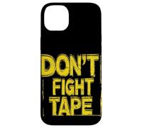Disfraz genial de Don't Fight the Tape para fanáticos del lenguaje y el discurso Carcasa para iPhone 14 Plus