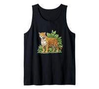 Disfraz Genial de Jaguar en la Selva para niños y niñas Camiseta sin Mangas