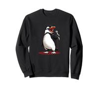 Disfraz Genial de pingüino y Karaoke Sudadera