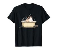 Disfraz gráfico de Gato bañador para Amantes del Tubo de baño Camiseta