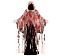 Disfraz Halloween Adulto Capa Gótica Oscura Para Adultos Capa Con Capucha Temática Vestido De Sangre Conjunto Cosplay Para Eventos Y Fiestas Temáticas Terror Disfraz Medieval Hombre Siniestro