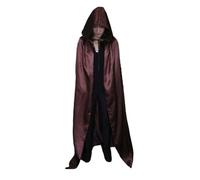 Disfraz Halloween Capa Gótica De Satén Para Disfraz De Muerte Y Brujo Ideal Para Fiestas Halloween Carnaval Y Club Nocturno Capa Fluida Misteriosa Muerte Adulto