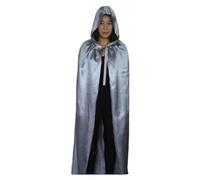 Disfraz Halloween Capa Gótica De Satén Para Disfraz De Muerte Y Brujo Ideal Para Fiestas Halloween Carnaval Y Club Nocturno Capa Fluida Misteriosa Muerte Adulto