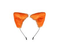 Disfraz Halloween Mujer Adulta Costume Women Bruja Vampiro，Diadema con orejas de para Halloween banda animal accesorio disfraz mujeres niñas complemento festivo atuendo decorado temática gótica (Oran