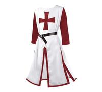Disfraz Halloween Mujer - Disfraz de túnica con Dobladillo Dividido para Hombre Cintura Medieval para festividades de Halloween Musica Navideña Medieval Uli