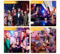 Disfraz Hippie Mujer años 70 - Vestido y Juego de Accesorios Ropa años 60 para Disco, Evento a Tema, Festa in Maschera, Carnaval