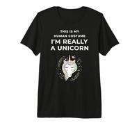 Disfraz Humano I'm Really A Unicorn Pastel Halloween Camiseta Premium