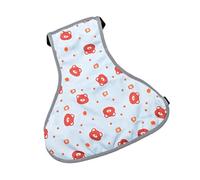 Disfraz impermeable para perro, disfraz de vientre para mascotas, chaleco de cachorro con patrón de dibujos animados, para caminar al aire libre, camping, visita diaria al parque, clima húmedo días