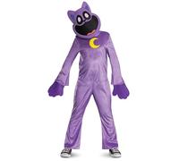 Disfraz Infantil de Catnap de Poppy Playtime, Licencia Oficial de Disguise, Ajuste Cómodo y Diseño Detallado, Para edades de 10 a 12 años, 7 a 8 años