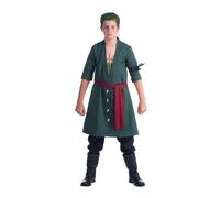 Disfraz Infantil De Roronoa Zoro De One Piece | 7-9 Años