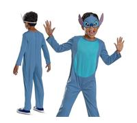 Disfraz Infantil de Stitch, Licencia Oficial de Disguise, Ajuste Cómodo y Diseño Detallado, Para edades de 7 a 8 años, 4 a 6 años, 3 a 4 años