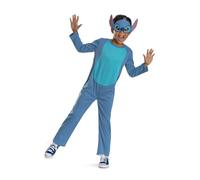 Disfraz Infantil de Stitch, Licencia Oficial de Disguise, Ajuste Cómodo y Diseño Detallado, Para edades de 7 a 8 años, 4 a 6 años, 3 a 4 años