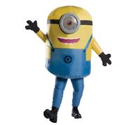 Disfraz Inflable De Minion Stuart Para Adultos Y Niños Fiesta Personaje