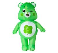 Disfraz inflable de oso de la buena suerte de los Care Bears para adultos, talla nica