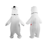 Disfraz Inflable de Oso, Mono Inflable Duradero con Costuras Reforzadas, Ligero, para Celebraciones de Empresas de Bodas para Adultos