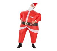 Disfraz Inflable De Santa Para Adultos Talla Única