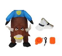 Disfraz Inflable Disfraz de para Adultos Disfraz de Inflable Morph Disfraz de Jinete para Adultos Disfraces Inflables para Halloween con soplador para Disfraces de Fiesta de