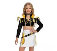 Disfraz KPOP Niña - K Pop Disfraz Niña Guerreras K-Pop Disfraces Carnaval KPOP Ropa Cosplay Anime Popular Cantante Uniforme - Hip Hop Conjunto K Pop Completo De rol para Carnaval Y Fiesta, Halloween