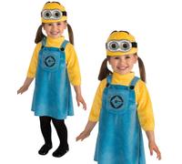 Disfraz Licenciado De Niñas De Minions Despicable Me Fun TV Película Caricatura