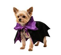 Disfraz ligero de capa de vampiro para amigo de cuatro patas | Disfraz de Halloween para maquillaje de cuatro patas, fiestas de escenario, actuación, cosplay, vacaciones, jardín