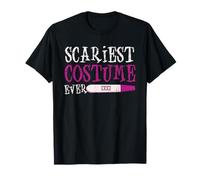 Disfraz más Aterrador jamás Divertido Halloween Prueba de Embarazo bebé Camiseta