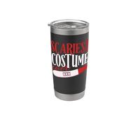 Disfraz más aterrador jamás divertido Halloween prueba de embarazo bebé Vaso térmico de acero inoxidable de doble pared