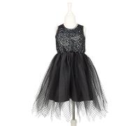 Disfraz Mathilde - Vestido elegante totalmente negro - Souza - Para niñas de 8 a 10 años (128-140 cm)