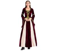 Disfraz Medieval Disfraz Mujer Medieval Disfraces Hombre Bruja Hada Reina Maga Arquera Talla Xxxl Disfarces Carnaval Adulto Familiar Fantasia Mulher Estilo Retro Vestido Victoriano De 3Xl Trajes