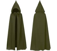 Disfraz Medieval Hombre Capa Adulto Halloween Caballero Muerte Para Actuaciones Escenario Disfraz Medieval Hombre Fantasmal Con Capucha Amplia Y Bordes Deshilachados Para Personajes De Ultratumba