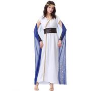 Disfraz Medieval Hombre Vestido Luna Diosa Celeste Para Fiestas Temáticas Y Mitología Clásica Disfraz Medieval Mujer Celestial Con Túnica Plateada Y Media Luna En La Cabeza Para Looks Astrales