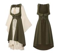 Disfraz Medieval Mujer Disfraz Mujer Romana Hada Del Bosque Disfraces Originales Fatos De Carnaval Mulher Vikingo Familiar Disfarce Vikinga India Talla Grande Traje Maga Encaje Hombre 2Xl Diosa