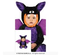 Disfraz Mini Murciélago Fiestas Guirca Niños 1-2 Halloween Talla 12-18 18-24