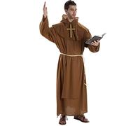 Disfraz monje adulto. Talla 50/52.