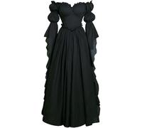 Disfraz Mujer Medieval Disfraces Mujer Disfraz Hada Vestido Victoriano Armadura Talla Grande Carnaval Bella Gotico Vikinga Capa Hombre Reina De Vikingo Medievales Estilo Retro Costume Women 4Xl India