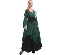 Disfraz Mujer Medieval Disfraz Medieval De Epoca Victoriana Disfraces En Pareja Vikinga Mora Reina Romana Maga Disfarces Carnaval Adulto Fatos Mulher Carnavales Vestido Blanco Victoriano Parejas Xs