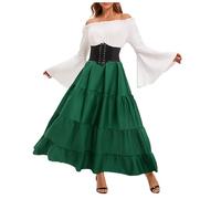 Disfraz Mujer Medieval Disfraz Medieval Romana Vestido Princesa Caballero Adulto Disfraces Adultos De Bruja Disfarces Carnaval Griega Epoca Diosa Vikingo Negro Para Saloon Oeste 4Xl Medievales Hombre