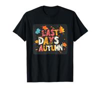 Disfraz Multicolor de otoño de los últimos días para niños y niñas Camiseta